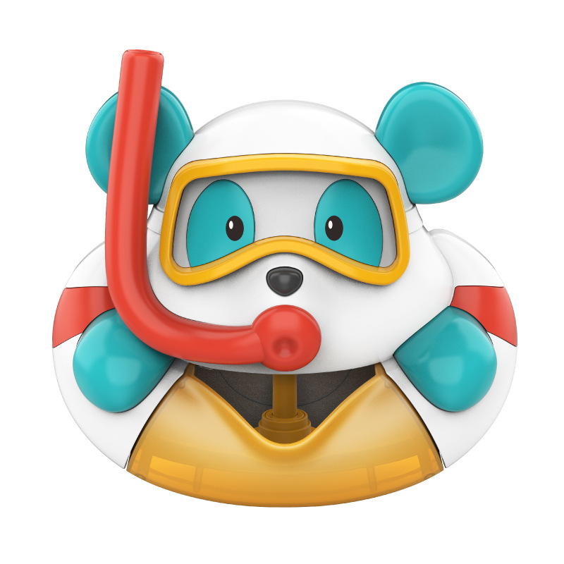 Baby Nursery Rhymes Songs - Bear Bath Bubble Maker with 12