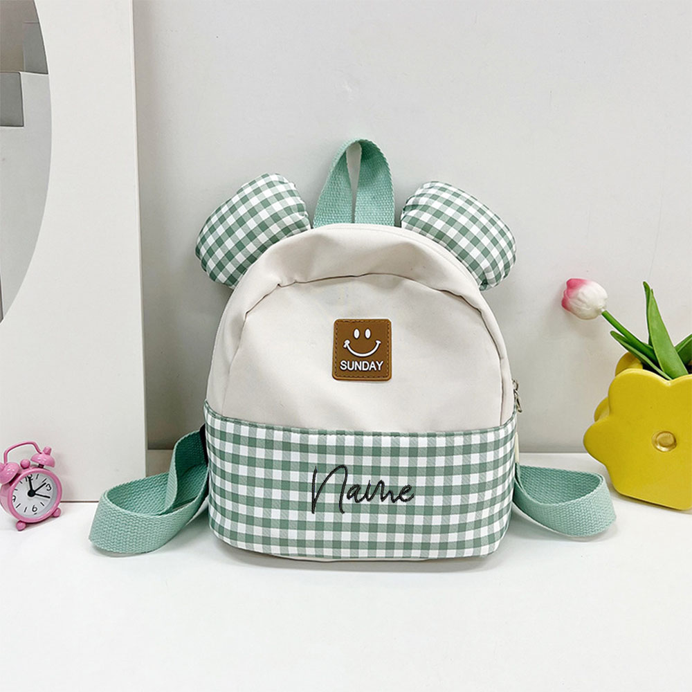 New Checkered Cartoon Children - Baby Nursery Backpack 评论和价格